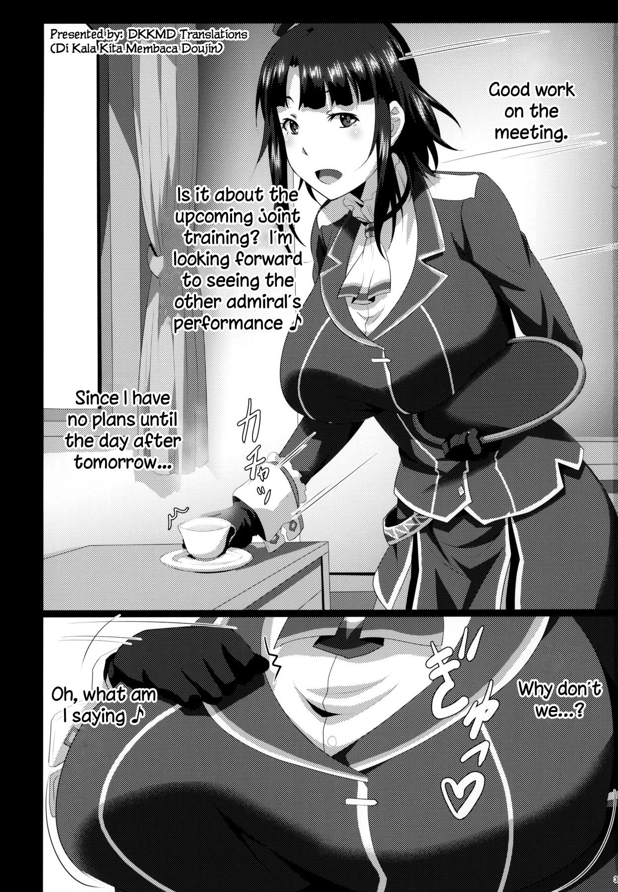 Hentai Manga Comic-Titjob Holiday With My Secretary-Read-2